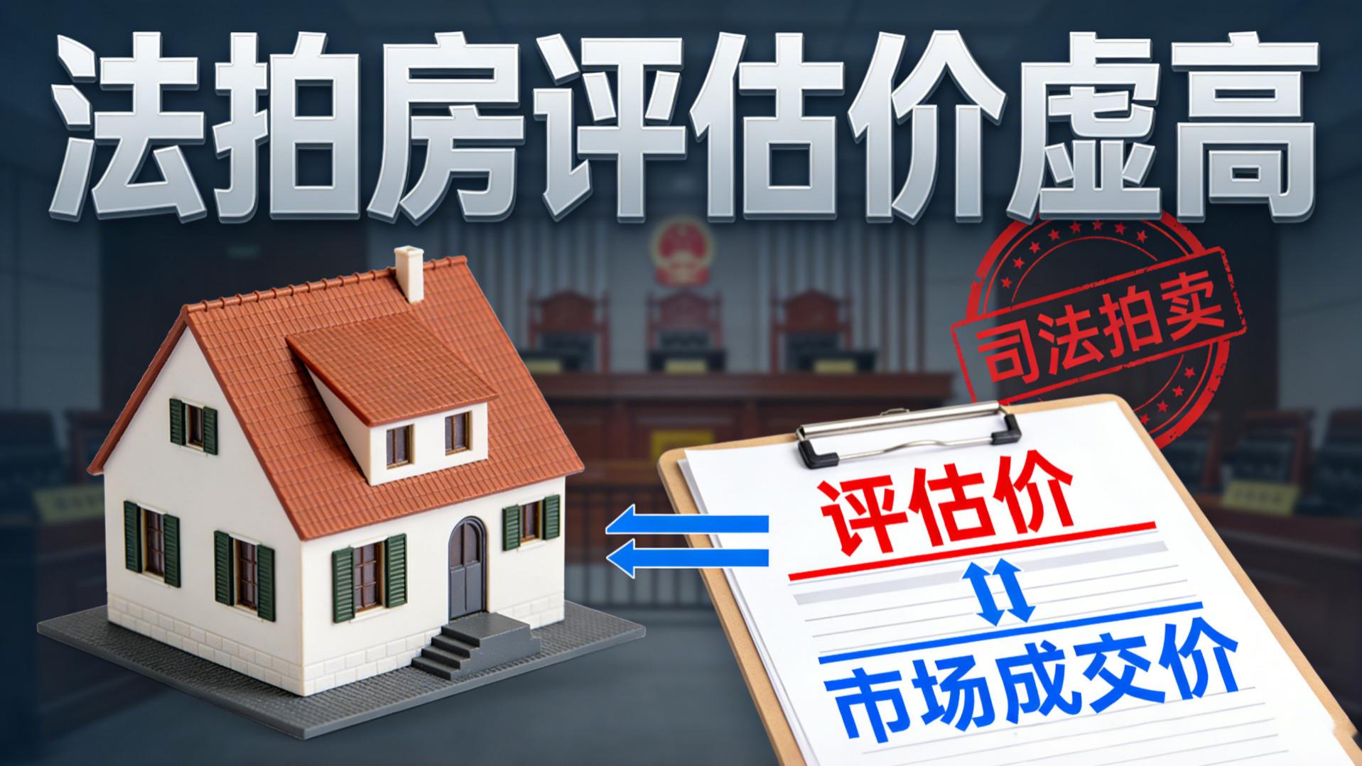 法拍房为何不直接按市场价定价？