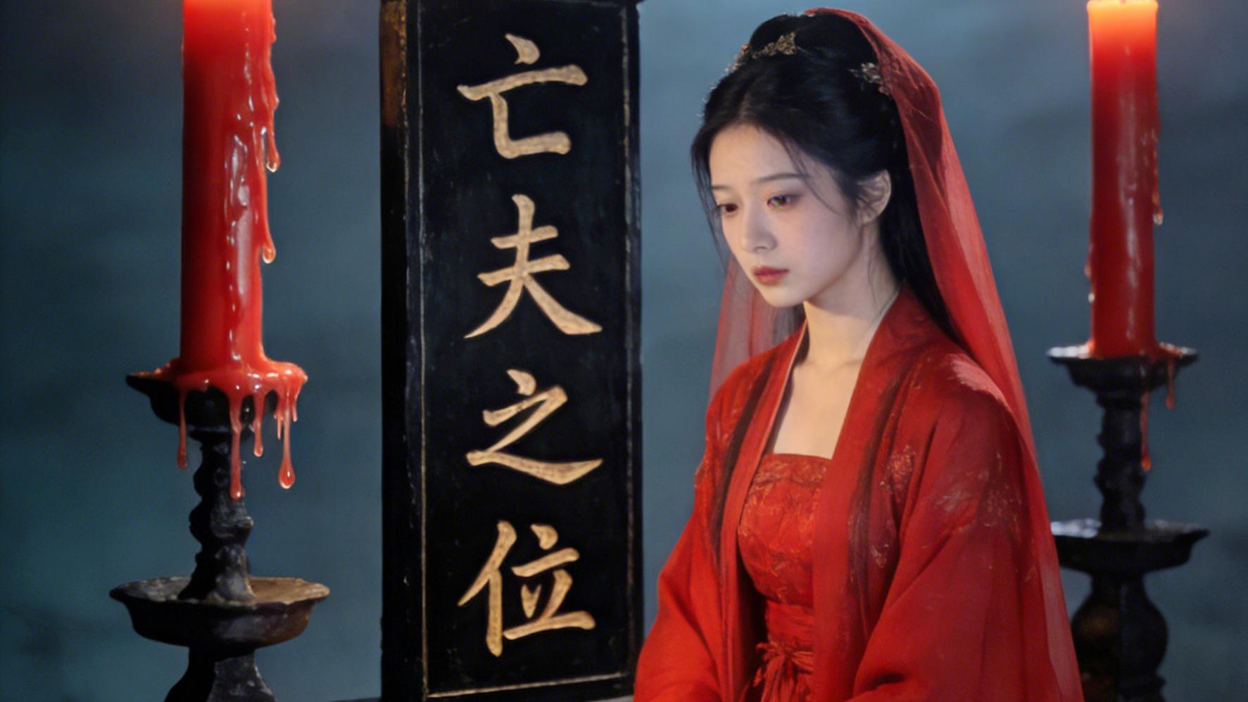 红烛泪落灵牌冷，我嫁给了一具“尸体”