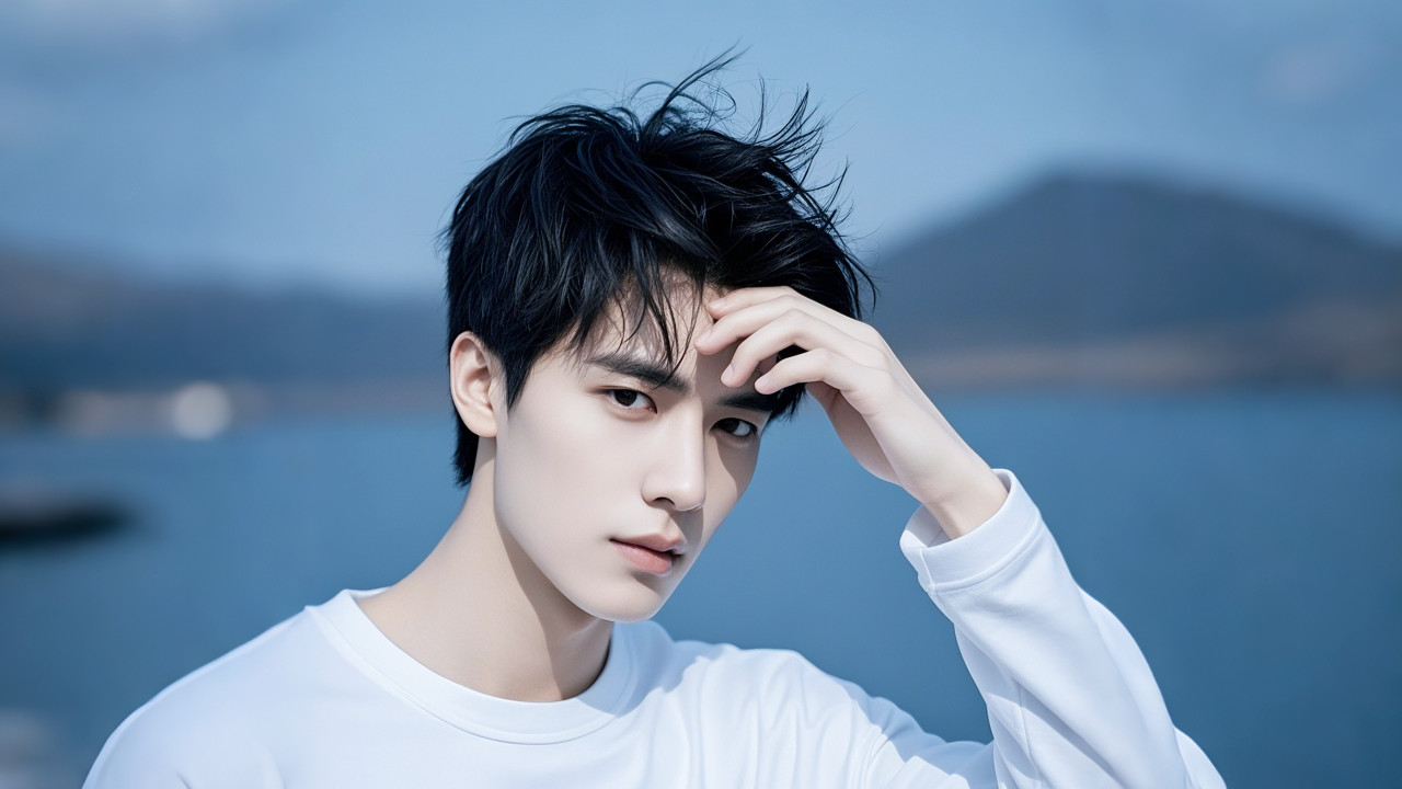 不止于清洁，更是头皮养护。这瓶览邦男士多效合一洗发水，从头开始展现自信