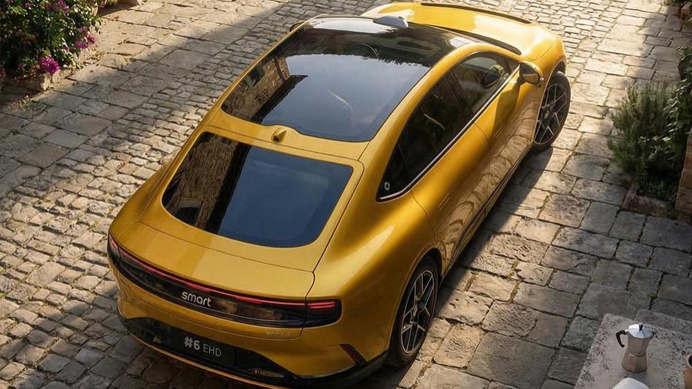 移动阳光房既视感，全新smart精灵6号天幕太适合冬季