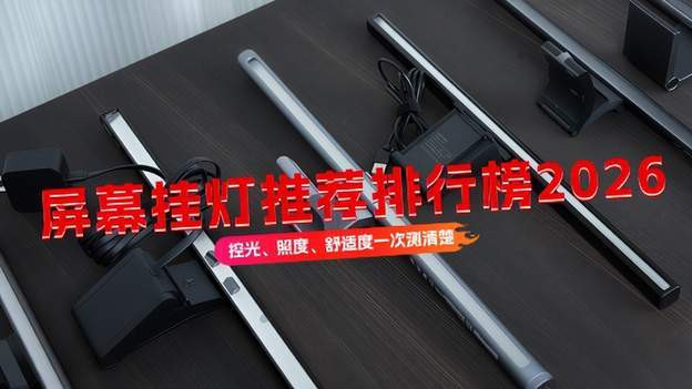 屏幕挂灯推荐哪款? 深度对比书客、明基、米家、联想等热门型号