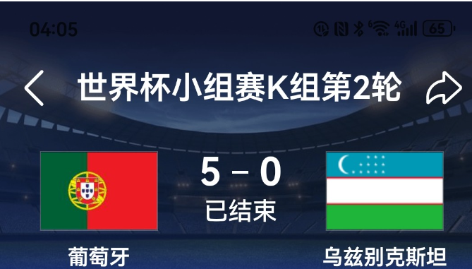 随着乌兹别克斯坦0：5惨败于葡萄牙，美加墨世界杯小组赛亚洲球队的第二轮比赛全部结