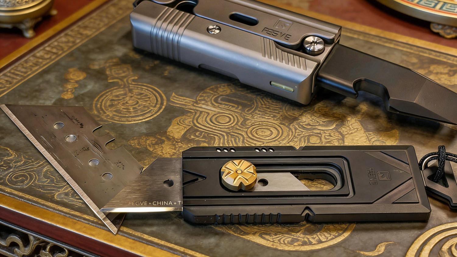 甲骨为形，锋刃铸魂：费戈“商”美工刀