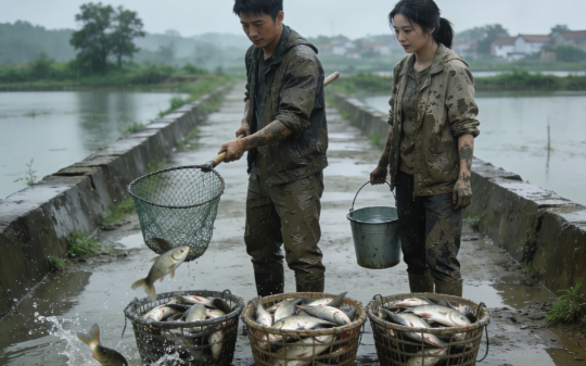 为给父亲治病，我娶村长家240斤胖闺女，洞房夜，她竟从身上取下140斤的沙袋，她：无论听见什么，别问