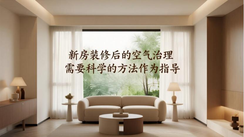 新房除甲醛别被通风误导 掌握这两大核心才安心