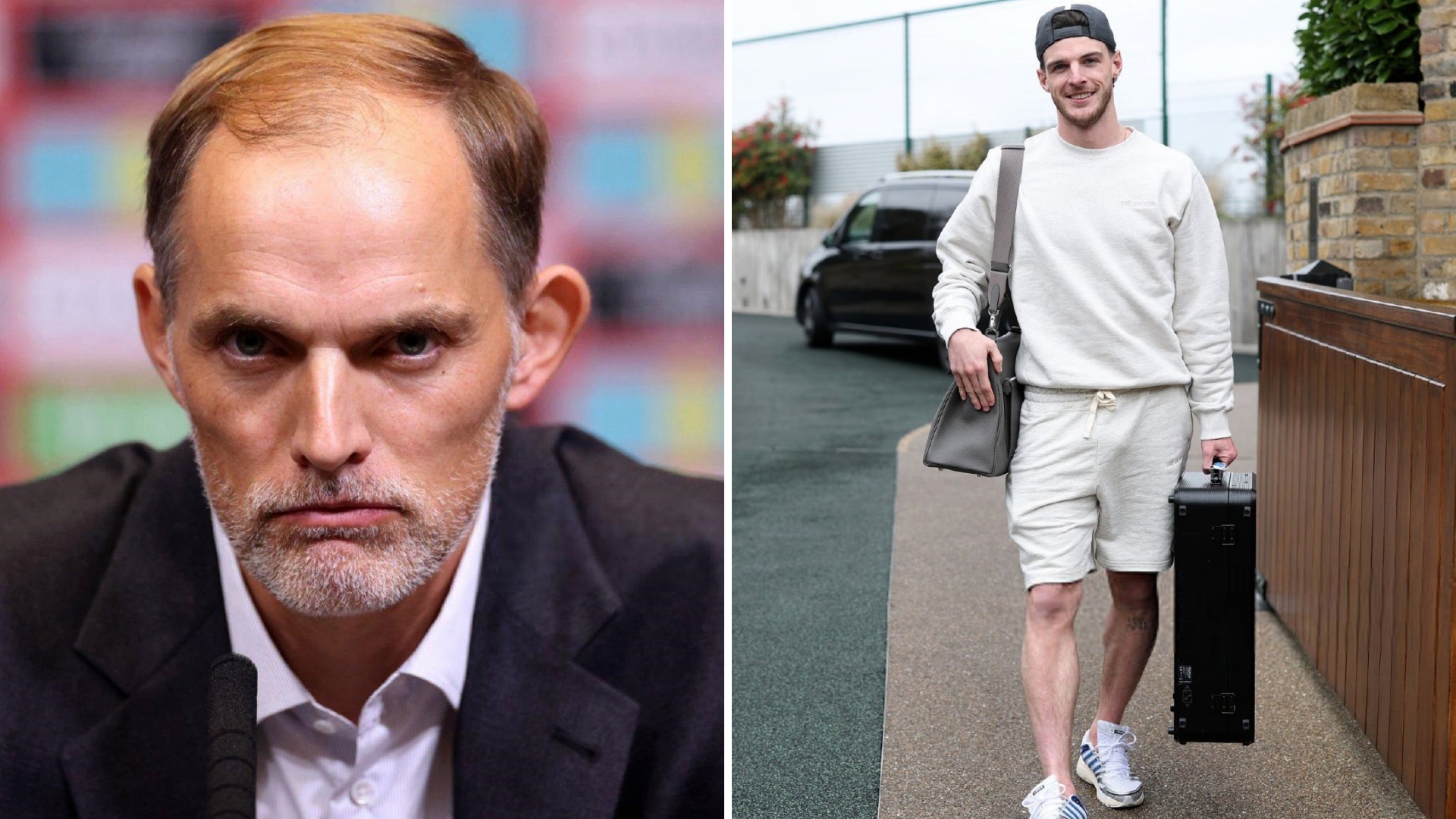 英格兰国家队官方消息，赖斯、萨卡、马杜埃凯、斯通斯等8人退出集训。
调整后的27