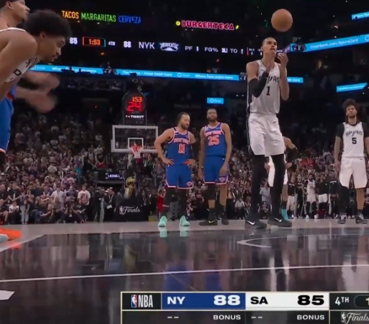 马刺真不会打领先球！

NBA总决赛第5场，尼克斯94-90击败马刺，以总比分4