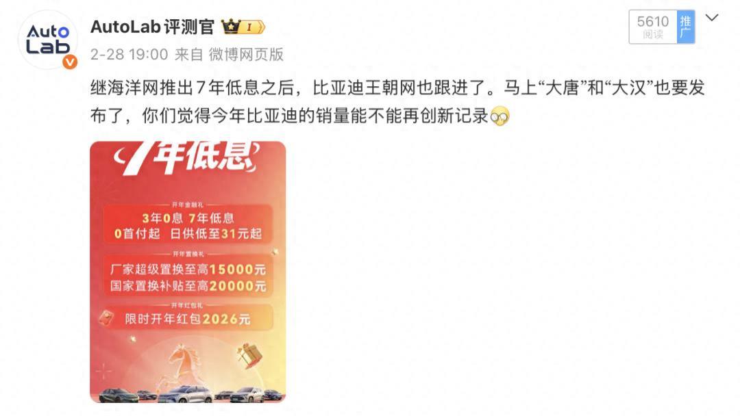 3月买车权益盘点：2月有多冷，3月就有多狠