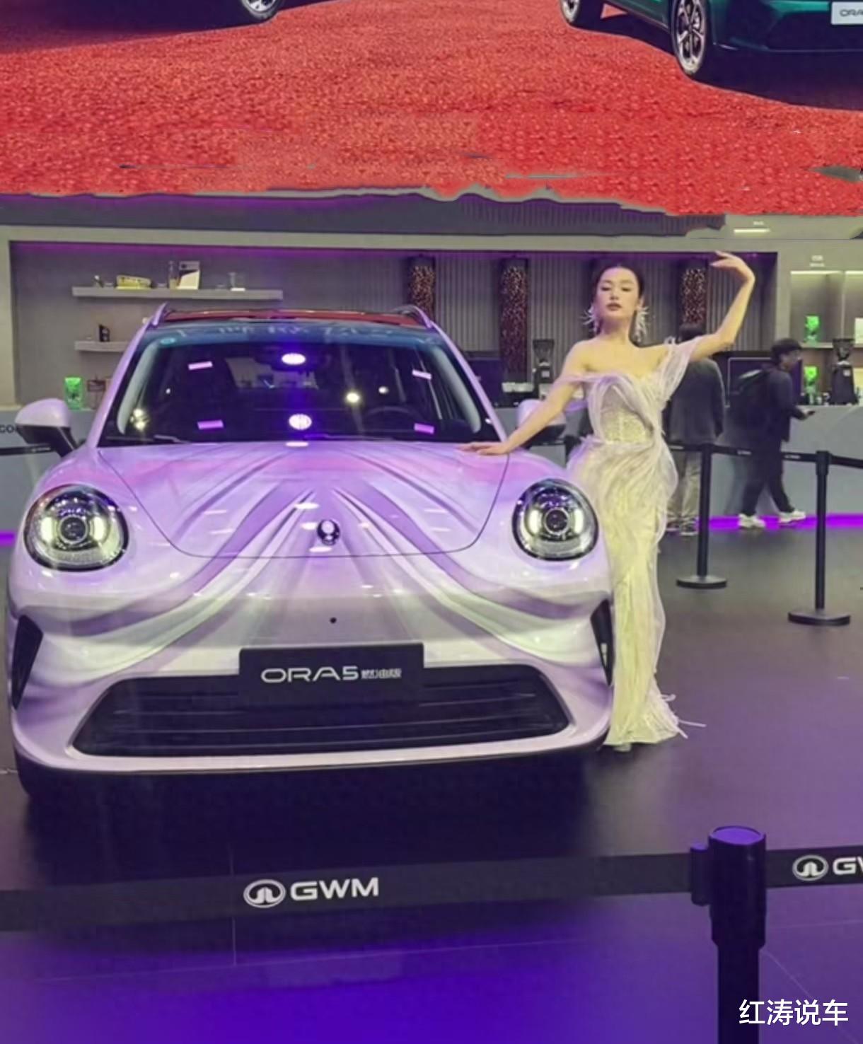 欧拉5燃油版/混动版亮相，外观很漂亮，会被年轻人喜欢吗？