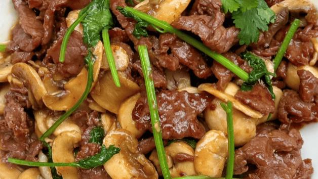 口蘑炒牛肉：鲜上加鲜的“双鲜CP”