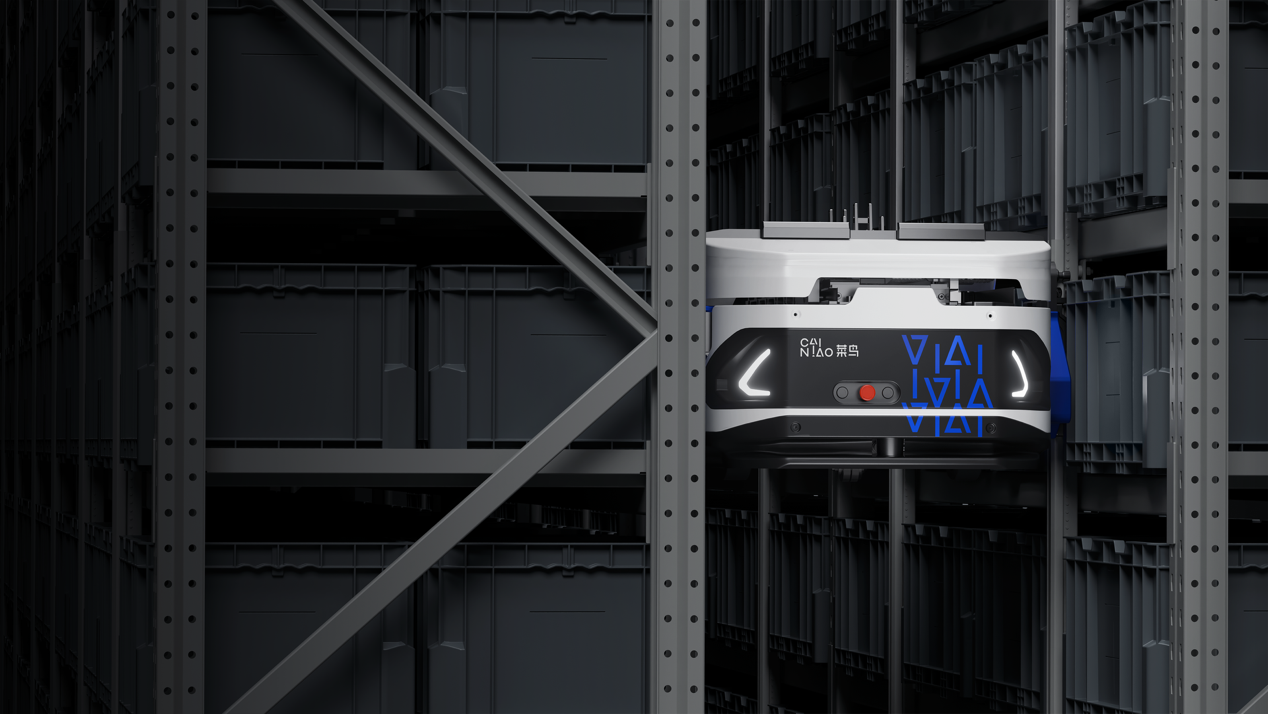 菜鸟发布攀爬机器人ZeeBot，实测智能化存取效率提升一倍