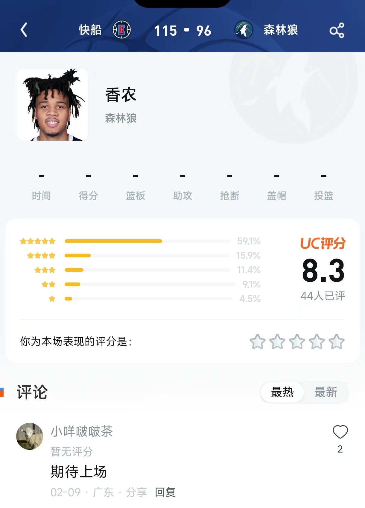 未战先封神！森林狼饮水机管理员香农躺赢8.3分，球迷：这就是当代田忌赛马？