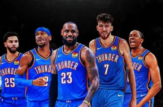 美媒ClutchPoints发文表示：
雷霆打造了联盟中最可怕的机器，一位年轻的