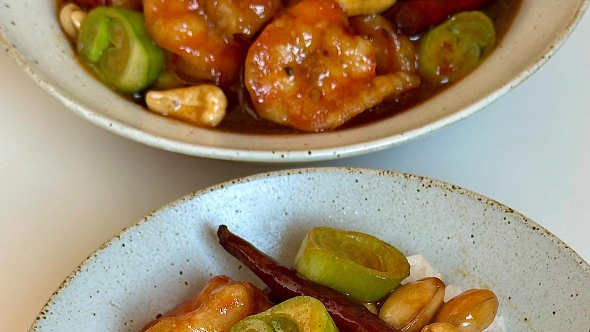 宫保虾球：酸甜小炒，弹嫩满桌