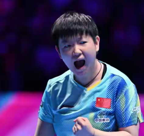 孙颖莎4-0温特晋级决赛，马琳点评一针见血！

场外指导马琳点评道："今天孙颖莎