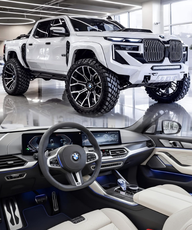 2026款宝马X7 M泰坦皮卡，简直是超级SUV变身的怪物卡车！它一亮相就引发诸