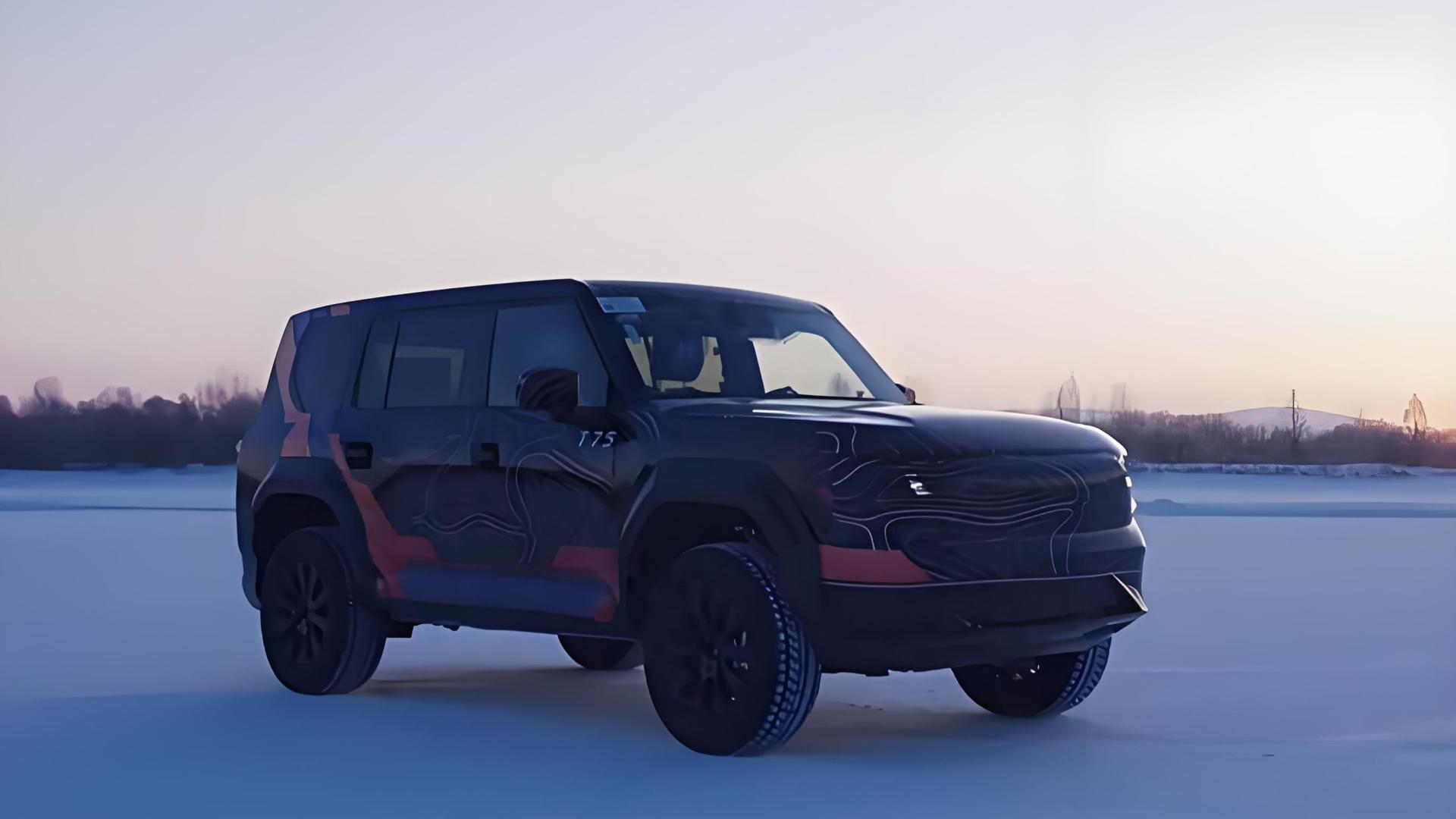 26款广汽首款越野传祺T75来了，激光雷达+插电混动+高速NOA，硬朗