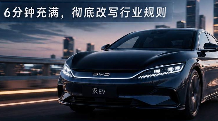 王炸对决！比亚迪宁德时代双发超充，充电正式进入“分钟级”时代