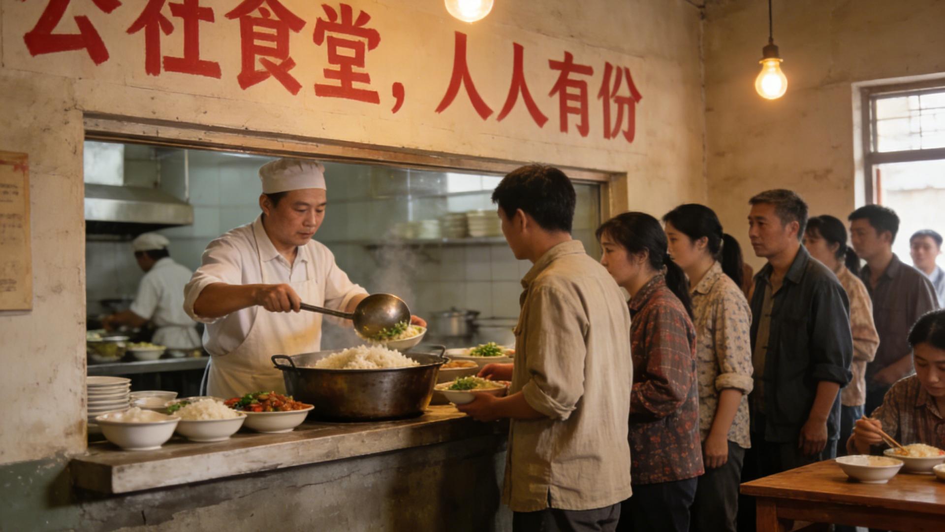 集体记忆！公社大食堂的烟火气，藏着一代人的青春与坚守