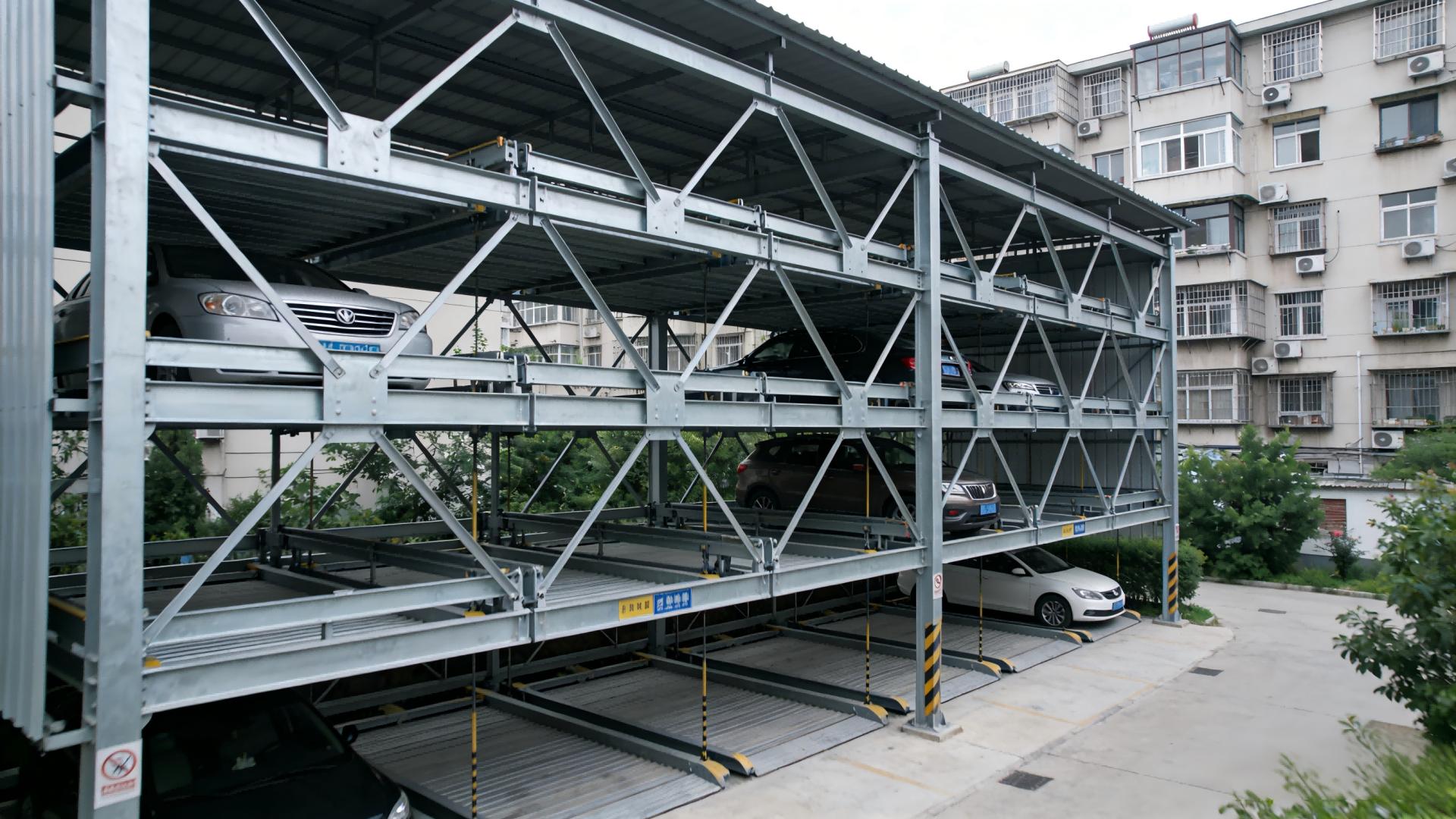 小区立体车库基础要求？江苏丰烨拆解技术参数助场地规划