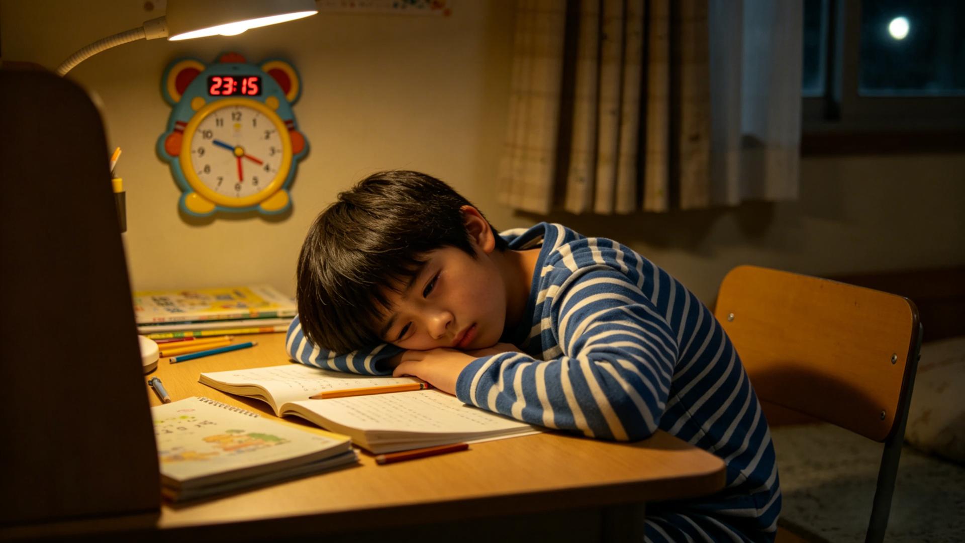 熬夜把生长激素降低40%！快叫你家孩子睡觉！