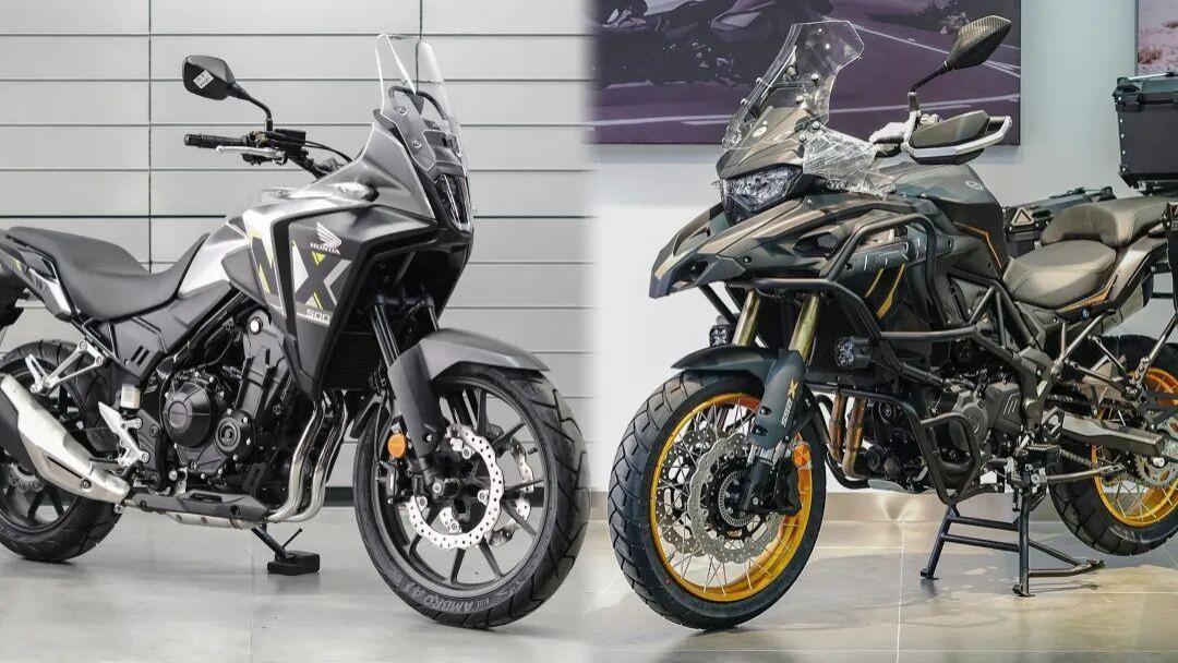 中排量ADV中的两位“老大哥”，贝纳利TRK552和本田NX500实力对比