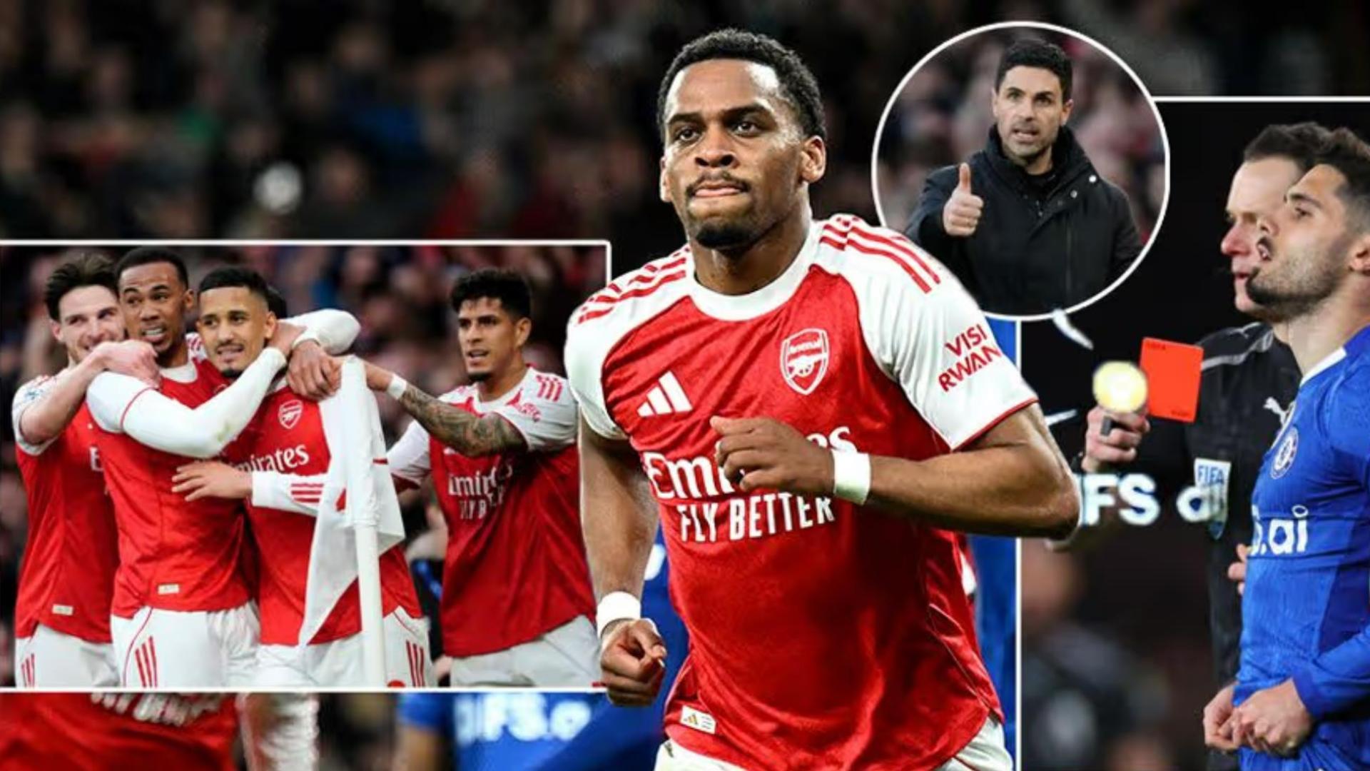 阿森纳2-1切尔西关键结论：球迷热议赖斯禁区手球？拉亚获盛赞！