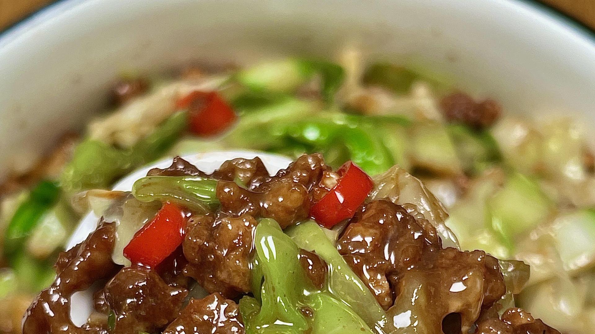 答应我，一定要试试这道肉末包菜！！