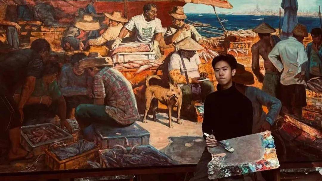国际油画赛事｜海南青年画家王天贺油画《日暮》获国际美术奖