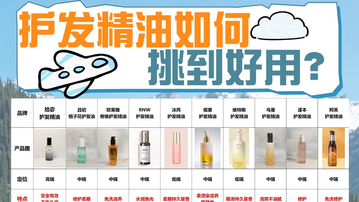 拾宓护发精油怎么样？护发精油如何挑到好用？看完选对不迷茫！