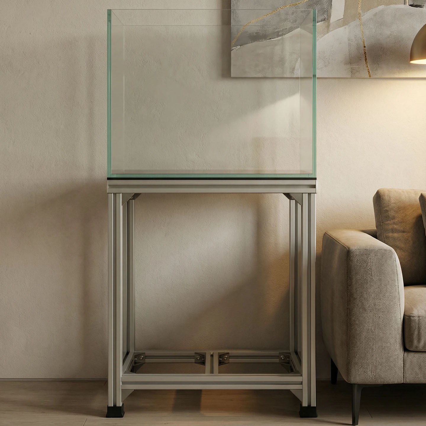 今日 DIY｜用铝型材，拼出我的梦中鱼缸