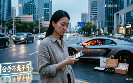 “分手吧，你给不了我想要的生活。”——第二天，她在我买的江景房里当保洁。