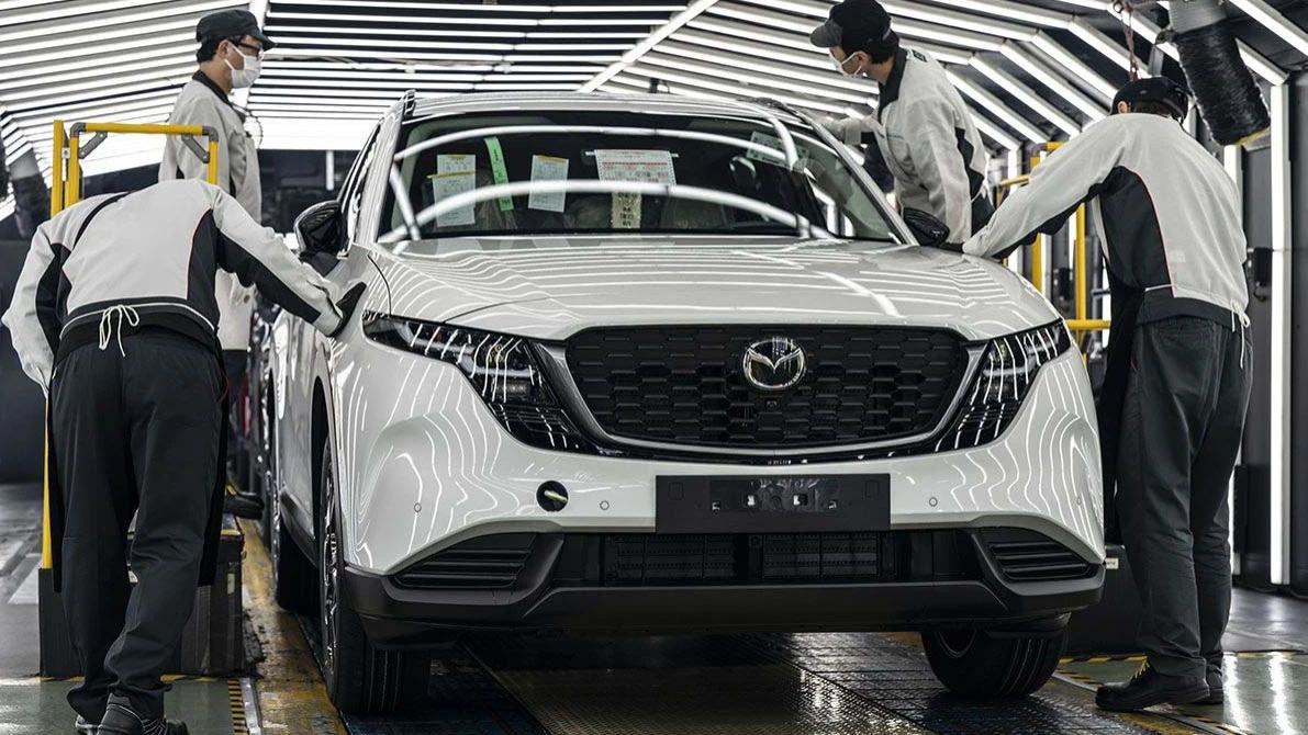 马自达CX-5大改款在日本正式投产！