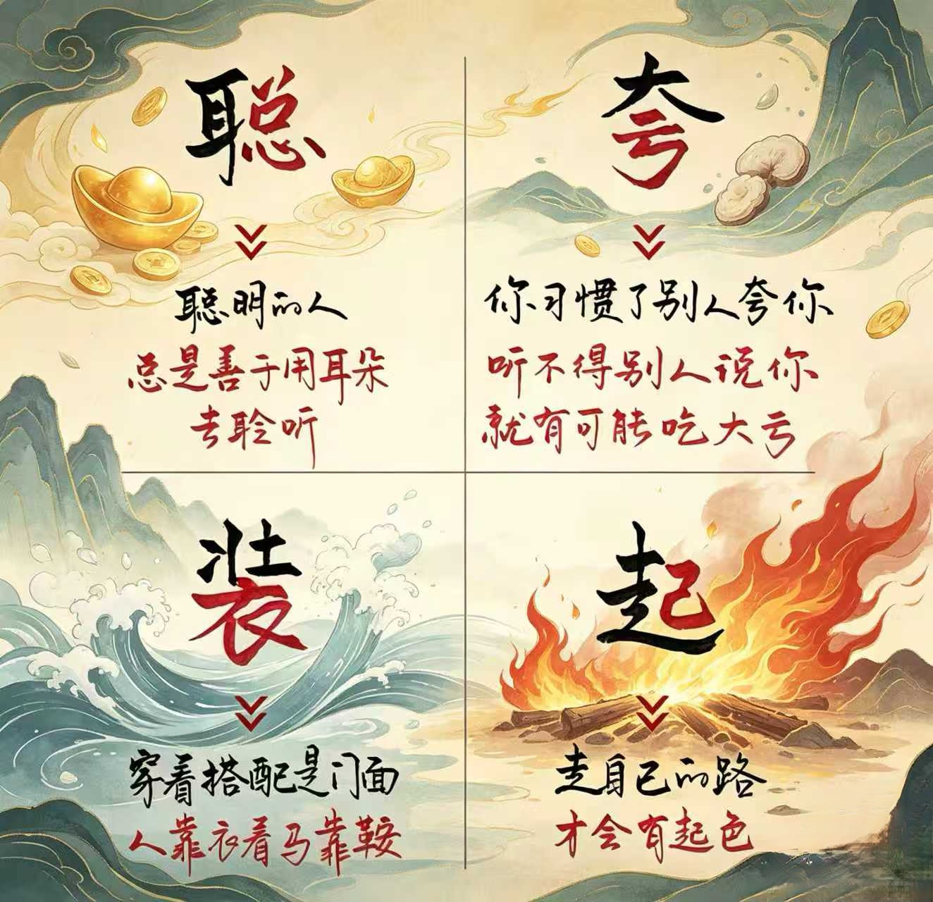 藏在汉字里的智慧与人生，愿你在喧嚣中听见自己生长的声音，在奔波中让心稳稳在场。汉