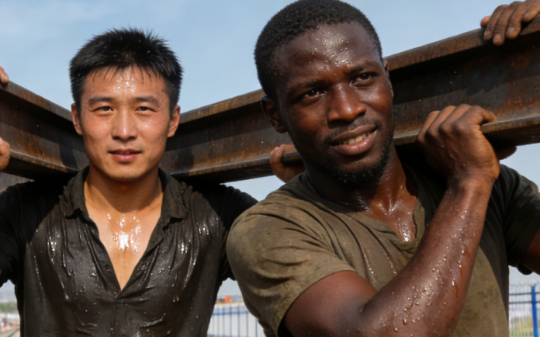 我28岁赴非洲修铁路挣钱，非洲朋友给我介绍个18岁姑娘，彩礼只要一只鸡就行…