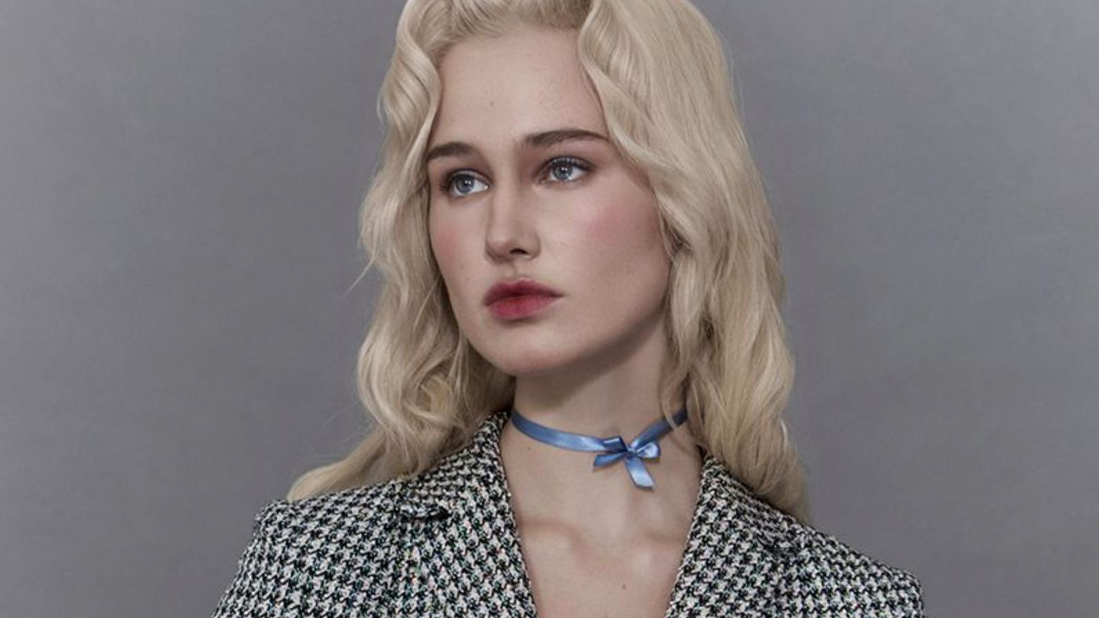 美国超模劳拉·科西玛，怀旧风格时尚摄影