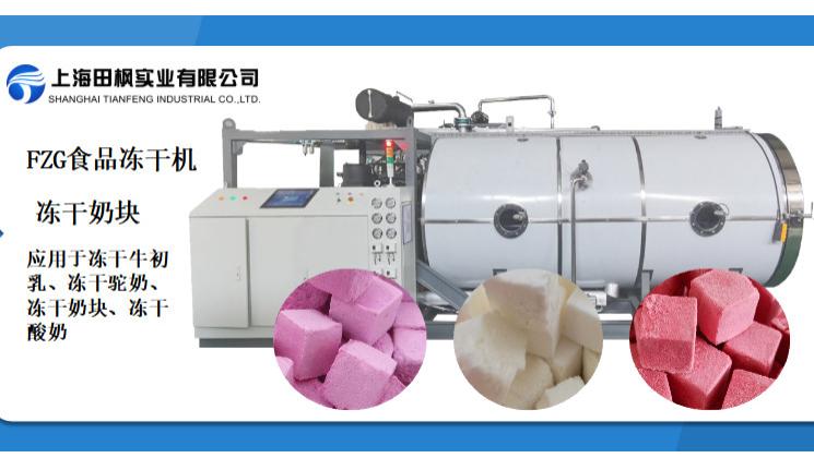 酸奶块冻干加工：冷冻干燥机应用方案
