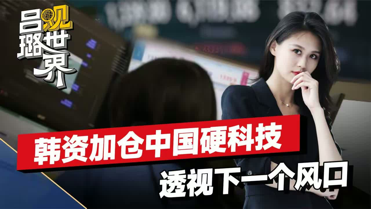 最敏锐的外资已经出手，韩资逆势加仓中国硬科技，透视下一个风口