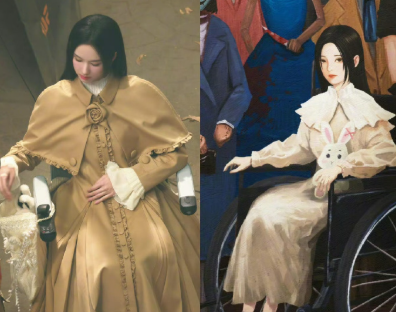 天选白幼薇，陈都灵完全从书里抠出来一样 ​​​，太漂亮了！ ​​​