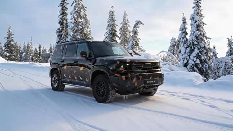 全球极寒测试圣地试炼 ,  吉利银河战舰于瑞典 Colmis 完成冬测