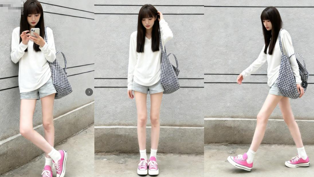 同样是穿搭街拍，为什么她的松弛感无人能复制？