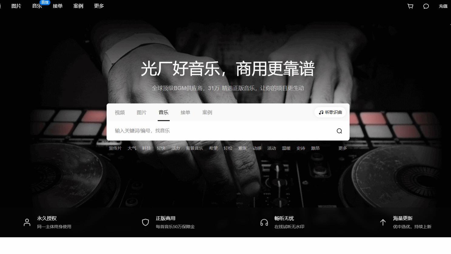 2026年终身授权音乐平台排行榜：国内外正版音乐素材网站授权与曲库分析
