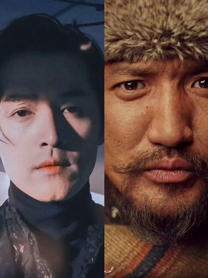 笑不活了！胡歌和金巴的肤色差至少十个色号，但两人的气场却完美融合。一个沉稳内敛，