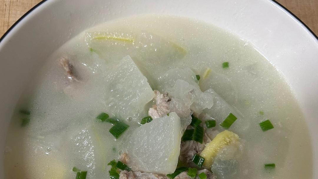 夏天与冬瓜汤的旷世奇缘