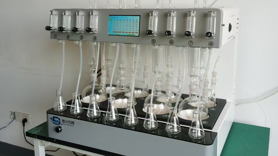 告别传统蒸馏短板，8位全自动二氧化硫测定仪赋能实验室检测