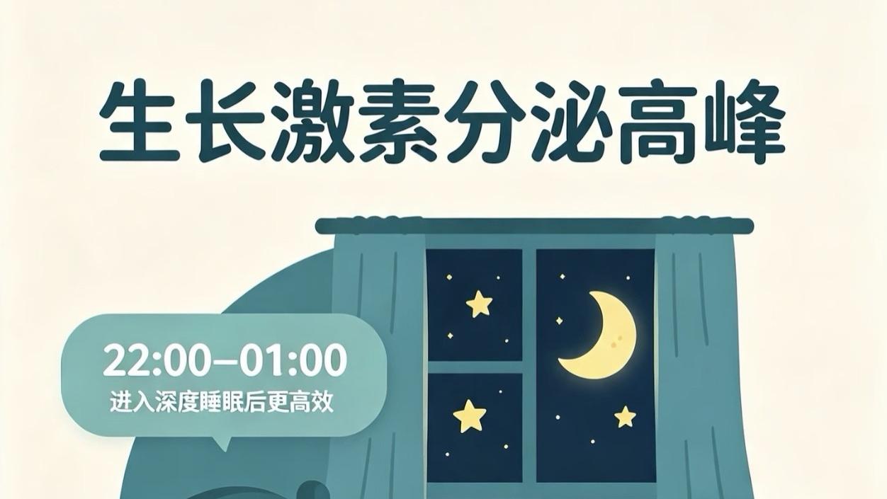 想让孩子长得高？别光盯着钙片，先看看这几个“睡眠黄金点”抓住了没