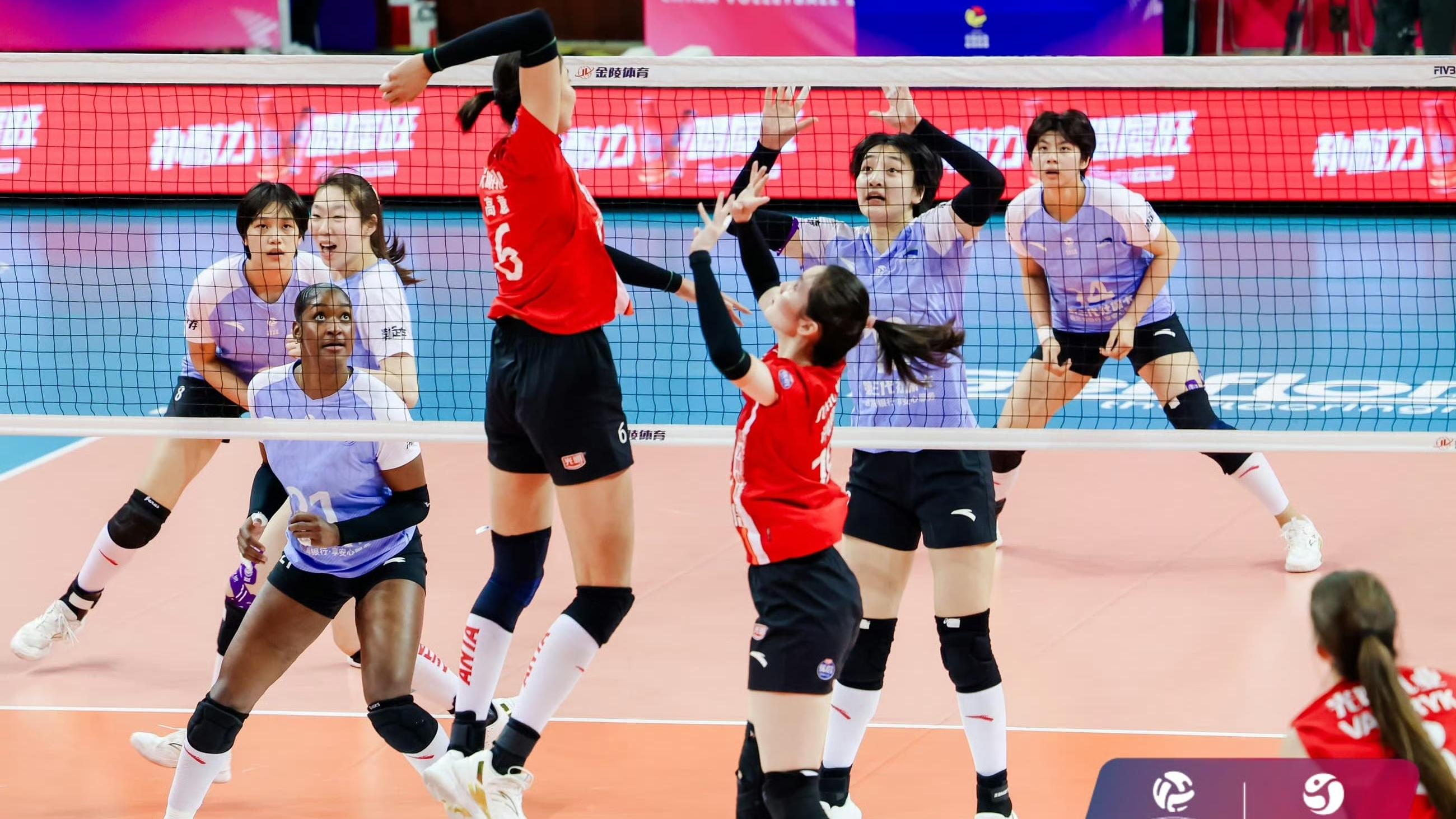 0：3！天津女排惨败，狂输29分，替补阵容太差，上海外援高效