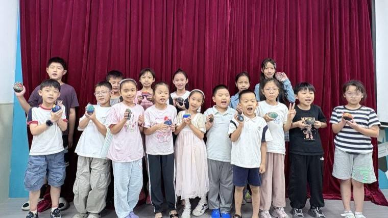 以石为纸，绘梦童心 | 三六六社会实践·彩绘石头创意课堂