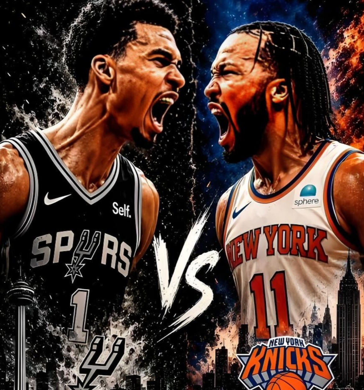 NBA总决赛G3:马刺想要战胜尼克斯，需要有哪些准备？
首先，坚持包夹布伦森策略