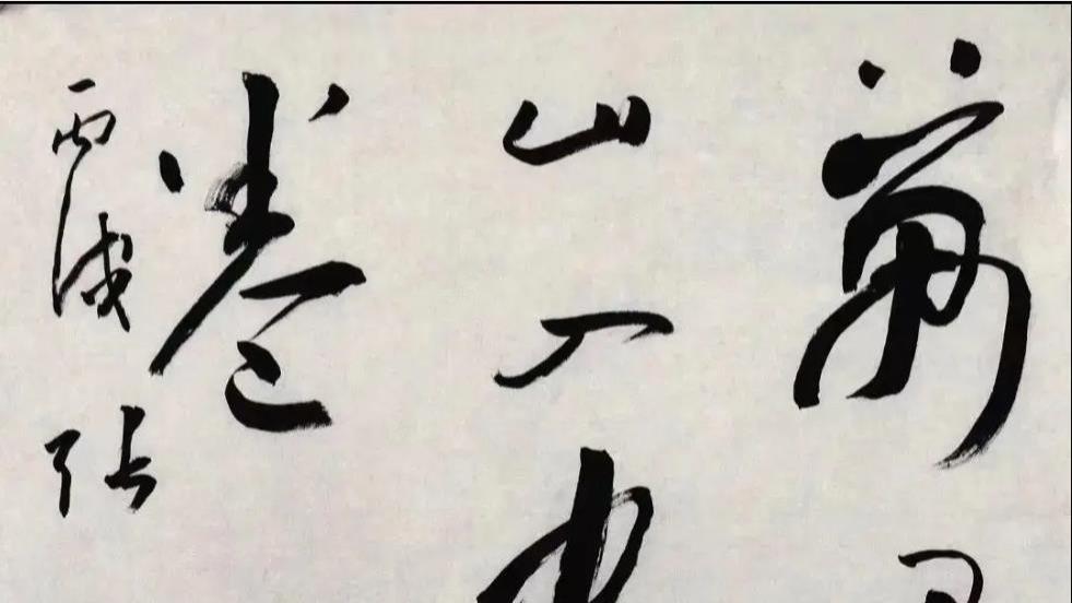 张旭光诠释什么是真正的草书